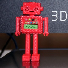 grande robot ikea Tinkercharacter giocattoli Giochi design manifesto robo sfida tinkercad 3d print model - Mito3D