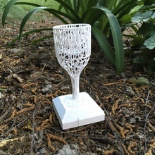 voronoi trophy cup 3d print model - Mito3D