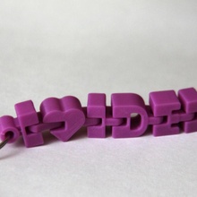 schier Schlüsselbund Mode Zubehör Schlüssel biegen Spaß Spielzeug flexibel Designer flexi Kazan tatar Tatarstan 3d print model - Mito3D