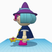 lala witch tinkercad tinkercharacters 3d print model - Mito3D