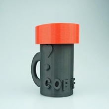 café bote jardín 3d print model - Mito3D