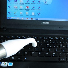 flexible attachment vacuum cleaner spare parts laptop vacuumcleaner 3d print model - Mito3D
