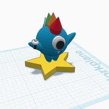 roberto monstruo juguetes juegos tinkercad 3d print model - Mito3D