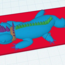 lenny brinquedos jogos tinkercad 3d print model - Mito3D