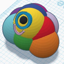 bob blob giocattoli Giochi tinkercad 3d print model - Mito3D
