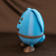 easter bunny egg & garden fun kids family holidays 3d print model - Mito3D