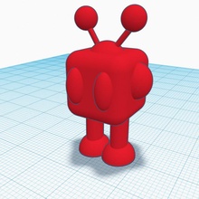 Mano robô tinkercad TinkerCharacters 3d print model - Mito3D