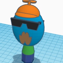 Javier 5 1 tinkercad TinkerCharacters 3d print model - Mito3D
