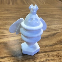 queen bee tinkercad myminifactory tinkercharacters jamesriverday jamesriverdayschool 3d print model - Mito3D