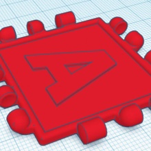 lettre polypanel 3d print model - Mito3D
