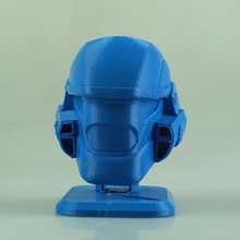 odst helmet props & cosplay videogame halo odsthelmet halo3 3d print model - Mito3D