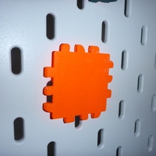 polypanel ikea skadis pannello forato monta giocattoli Giochi 3d print model - Mito3D