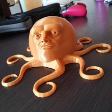 octo-kirb toys & games cute funny ocean octopus creepy beauty remix strange weird kirb kirbthulu disturbing 3d print model - Mito3D