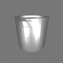 item hand beaker 3d print model - Mito3D
