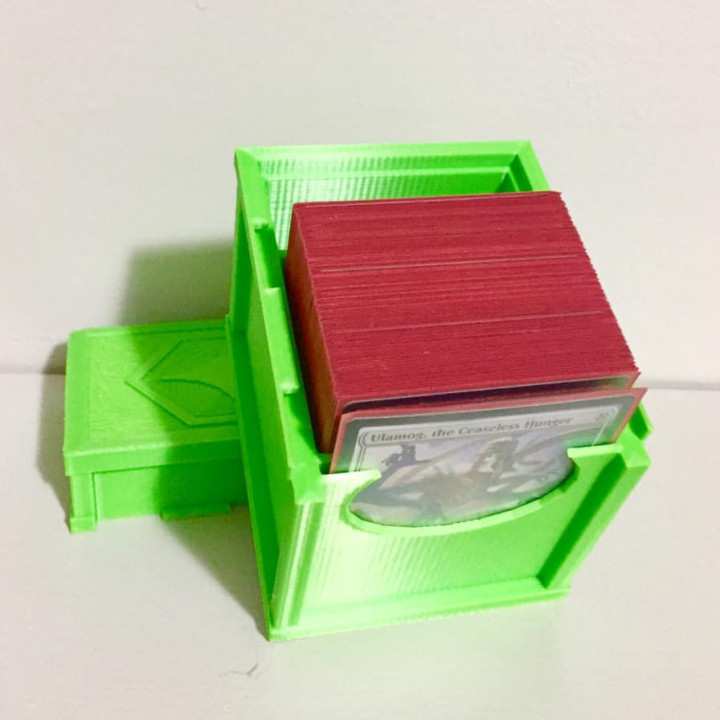 magic gathering commander box & garden games cards magicthegathering 3D print model - Mito3D