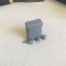 polypanel shirt clip toys & games polypanels shirtclip snap-on 3d print model - Mito3D