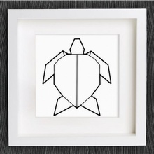 cenário tartaruga jardim casa hogar cuadro 3d print model - Mito3D