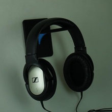 parede dupla fone gancho gadgets aparelhos eletrônicos concorrência linus tech dicas ouvido design 3d print model - Mito3D
