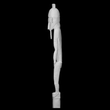 female figure scan 3d sculpture wood royal-academy pigment kranket-island madang-harbour astrolabe-bay papua-new-guinea oceania 3d print model - Mito3D