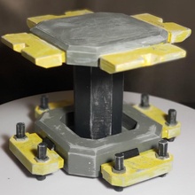 rottame meccanico sollevamento In piedi giardino gioco 3d print model - Mito3D