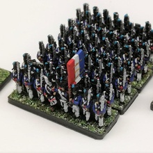 infantería paquete negro polvo años épico historia batalla tablero juegos figurilla juego histórico miniatura diorama guerra paisaje minimundo napoleónico 3d print model - Mito3D