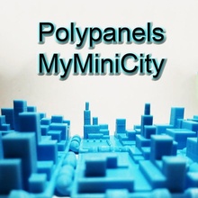 polypanels myminicity toys & games polypanel polyplanet 3d print model - Mito3D