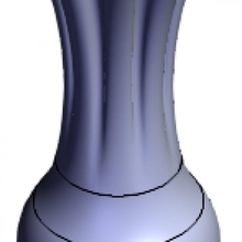 flor jarra flores vaso 3d print model - Mito3D