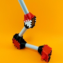 paramétrique pvc tuyau connecteur polypanel jouets Jeux faire 3d print model - Mito3D