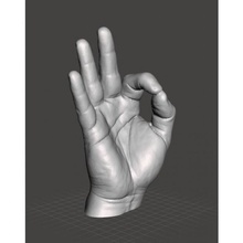 mão modelo jardim corpo humano 3d print model - Mito3D