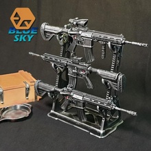 arma fogo prateleira brinquedos jogos ficar pé hk416 m416 3d print model - Mito3D