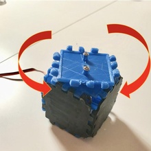 polipaneles controlable giratorio panel juguetes juegos arduino electrónica motor robot servo 3d print model - Mito3D