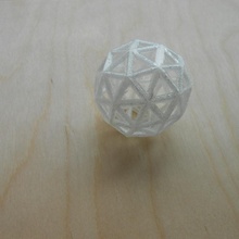 icoball brinquedos jogos bola decorativo geométrico casa decoração 3d print model - Mito3D