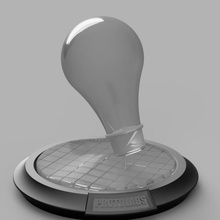idea trofeo jardín 3d print model - Mito3D