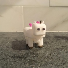 print place unicorn toys & games cute articulated printinplace ravensburgermoment 3d print model - Mito3D