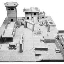 industrial sector omicron - huge tiles bundle tabletop warhammer necromunda infinity 40000 underhive warpath 3d print model - Mito3D