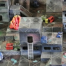industrial setor omicron edifícios agrupar tampo mesa 40k estatueta martelo guerra necromunda scifi jogo infinidade cenário 40000 underhive 3d print model - Mito3D