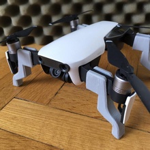 mavic aria piede sbarcare gadget elettronica piedi drone atterraggio dji Mavicair 3d print model - Mito3D