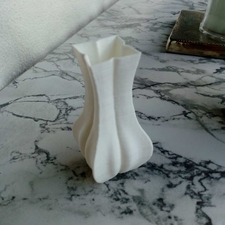 mini flower vase v3 & garden 3D print model - Mito3D