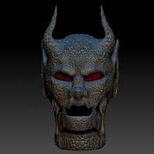 maryano demon evil 3d print model - Mito3D