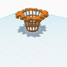 polypanel marble hoop 3d print model - Mito3D