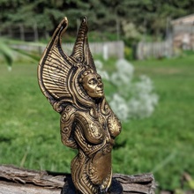 artifact4 Educação antigo artefato fracasso fêmea escultura relíquia ornamentado 3d print model - Mito3D