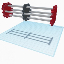 polypanel glissière 3d print model - Mito3D