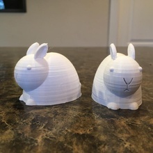 jersey wooly - stylized rabbit bunny toys & games tinkercad 3d print model - Mito3D