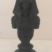 egiziano scacchi vivo morto tavola Giochi vescovo re cavaliere pedone Regina torre egypt egiptchess egiziani 3d print model - Mito3D
