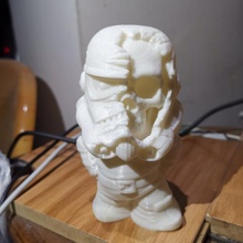 Star Kriege Tod Soldat Kopf + Makerbot Gnom Körper 3d print model - Mito3D