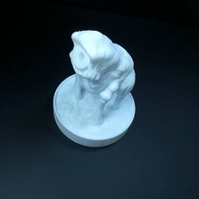 creature sand pen holder & garden monster miniature 3dprint penholder tabletop doom 3d print model - Mito3D