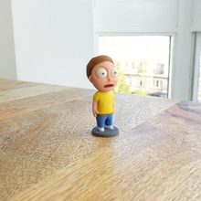 minúsculo Morty conmocionado versión juguetes juegos almiar 3d print model - Mito3D