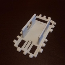 Spezialität Polypanel Batterie Halter Unterstützung Quadrate Spielzeuge Spiele Arduino 3d print model - Mito3D