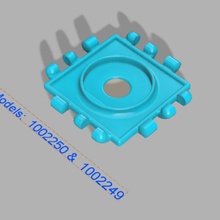 polymagnet polypanels aimant amovible rotation polypanelle égarer 3d print model - Mito3D