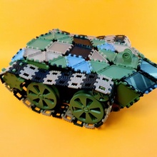 polypanel robot kit 1 toys & games bearing arduino motor tank wheel servo rc raspberrypi stepper track feather 3d print model - Mito3D